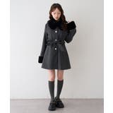 フェイクファー付2WAYコート | RMAF NICE CLAUP / OLIVE des OLIVE | 詳細画像57