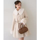 フェイクファー付2WAYコート | RMAF NICE CLAUP / OLIVE des OLIVE | 詳細画像4