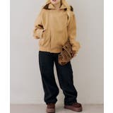ファーフード付ライダース風ジャケット | RMAF　NICE CLAUP / OLIVE des OLIVE | 詳細画像8 