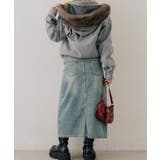ファーフード付ライダース風ジャケット | RMAF　NICE CLAUP / OLIVE des OLIVE | 詳細画像29 