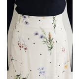 【natural couture】オリジナル花柄Aラインスカート | NICE CLAUP / OLIVE des OLIVE OUTLET | 詳細画像9