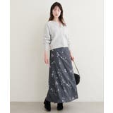 【natural couture】オリジナル花柄Aラインスカート | NICE CLAUP / OLIVE des OLIVE OUTLET | 詳細画像13