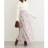 【natural couture】オリジナル花柄Aラインスカート | NICE CLAUP / OLIVE des OLIVE OUTLET | 詳細画像19
