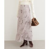【natural couture】オリジナル花柄Aラインスカート | NICE CLAUP / OLIVE des OLIVE OUTLET | 詳細画像21