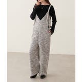 【natural couture】〈ako〉ニットツイードサロペット | NICE CLAUP / OLIVE des OLIVE OUTLET | 詳細画像4