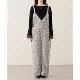 【natural couture】〈ako〉ニットツイードサロペット | NICE CLAUP / OLIVE des OLIVE OUTLET | 詳細画像5