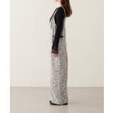 【natural couture】〈ako〉ニットツイードサロペット | NICE CLAUP / OLIVE des OLIVE OUTLET | 詳細画像6