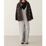 【natural couture】〈ako〉ニットツイードサロペット | NICE CLAUP / OLIVE des OLIVE OUTLET | 詳細画像14