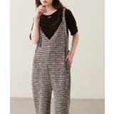 【natural couture】〈ako〉ニットツイードサロペット | NICE CLAUP / OLIVE des OLIVE OUTLET | 詳細画像22