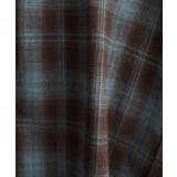 【natural couture】起毛チェックベーシックオーバーシャツ | NICE CLAUP / OLIVE des OLIVE　OUTLET | 詳細画像6 
