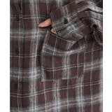 【natural couture】起毛チェックベーシックオーバーシャツ | NICE CLAUP / OLIVE des OLIVE　OUTLET | 詳細画像13 