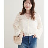【natural couture】キャッチーな波々フリル２WAYブラウス | NICE CLAUP / OLIVE des OLIVE　OUTLET | 詳細画像2 