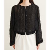 【natural couture】キャッチーな波々フリル２WAYブラウス | NICE CLAUP / OLIVE des OLIVE　OUTLET | 詳細画像7 