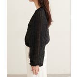 【natural couture】キャッチーな波々フリル２WAYブラウス | NICE CLAUP / OLIVE des OLIVE　OUTLET | 詳細画像8 