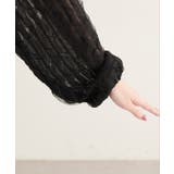 【natural couture】キャッチーな波々フリル２WAYブラウス | NICE CLAUP / OLIVE des OLIVE　OUTLET | 詳細画像11 