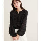 【natural couture】キャッチーな波々フリル２WAYブラウス | NICE CLAUP / OLIVE des OLIVE　OUTLET | 詳細画像14 