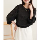 【natural couture】キャッチーな波々フリル２WAYブラウス | NICE CLAUP / OLIVE des OLIVE　OUTLET | 詳細画像15 