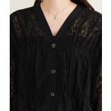【natural couture】メッシュレースシャツカーデ | NICE CLAUP / OLIVE des OLIVE OUTLET | 詳細画像11