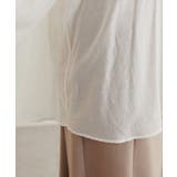 【natural couture】くるみ釦シアーブラウス | NICE CLAUP / OLIVE des OLIVE　OUTLET | 詳細画像3 