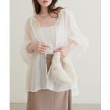 【natural couture】くるみ釦シアーブラウス | NICE CLAUP / OLIVE des OLIVE　OUTLET | 詳細画像7 