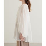 【natural couture】くるみ釦シアーブラウス | NICE CLAUP / OLIVE des OLIVE　OUTLET | 詳細画像9 