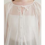 【natural couture】くるみ釦シアーブラウス | NICE CLAUP / OLIVE des OLIVE　OUTLET | 詳細画像11 