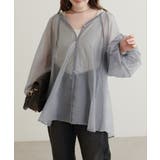 【natural couture】くるみ釦シアーブラウス | NICE CLAUP / OLIVE des OLIVE　OUTLET | 詳細画像14 