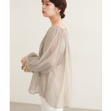 【natural couture】くるみ釦シアーブラウス | NICE CLAUP / OLIVE des OLIVE　OUTLET | 詳細画像20 