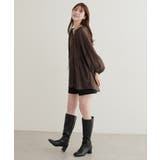 【natural couture】くるみ釦シアーブラウス | NICE CLAUP / OLIVE des OLIVE　OUTLET | 詳細画像21 