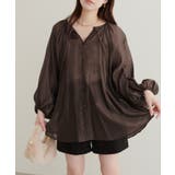 【natural couture】くるみ釦シアーブラウス | NICE CLAUP / OLIVE des OLIVE　OUTLET | 詳細画像22 