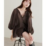 【natural couture】くるみ釦シアーブラウス | NICE CLAUP / OLIVE des OLIVE　OUTLET | 詳細画像24 
