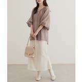 【natural couture】くるみ釦シアーブラウス | NICE CLAUP / OLIVE des OLIVE　OUTLET | 詳細画像25 
