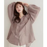 【natural couture】くるみ釦シアーブラウス | NICE CLAUP / OLIVE des OLIVE　OUTLET | 詳細画像27 