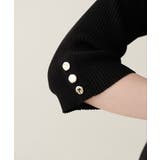【natural couture】スクエア×ボート前後2WAYリブニット | NICE CLAUP / OLIVE des OLIVE OUTLET | 詳細画像14