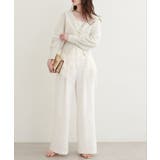 【natural couture】〈mizu〉ミニシャギーハート刺繍ニットカーデ… | NICE CLAUP / OLIVE des OLIVE　OUTLET | 詳細画像6 