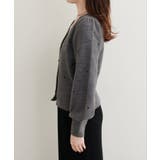 【natural couture】〈mizu〉ミニシャギーハート刺繍ニットカーデ… | NICE CLAUP / OLIVE des OLIVE　OUTLET | 詳細画像9 