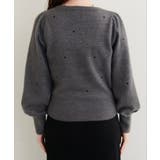 【natural couture】〈mizu〉ミニシャギーハート刺繍ニットカーデ… | NICE CLAUP / OLIVE des OLIVE　OUTLET | 詳細画像10 