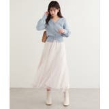 【natural couture】〈mizu〉ミニシャギーハート刺繍ニットカーデ… | NICE CLAUP / OLIVE des OLIVE　OUTLET | 詳細画像19 