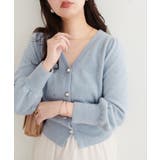 【natural couture】〈mizu〉ミニシャギーハート刺繍ニットカーデ… | NICE CLAUP / OLIVE des OLIVE　OUTLET | 詳細画像22 