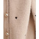 【natural couture】〈mizu〉ミニシャギーハート刺繍ニットカーデ… | NICE CLAUP / OLIVE des OLIVE　OUTLET | 詳細画像30 