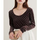 【natural couture】前後２WAYクルーネックプルオーバー | NICE CLAUP / OLIVE des OLIVE　OUTLET | 詳細画像1 