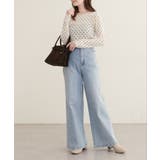 【natural couture】前後２WAYクルーネックプルオーバー | NICE CLAUP / OLIVE des OLIVE　OUTLET | 詳細画像2 