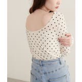 【natural couture】前後２WAYクルーネックプルオーバー | NICE CLAUP / OLIVE des OLIVE　OUTLET | 詳細画像4 