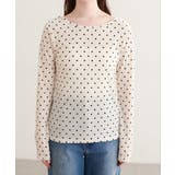 【natural couture】前後２WAYクルーネックプルオーバー | NICE CLAUP / OLIVE des OLIVE　OUTLET | 詳細画像6 
