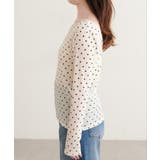 【natural couture】前後２WAYクルーネックプルオーバー | NICE CLAUP / OLIVE des OLIVE　OUTLET | 詳細画像7 