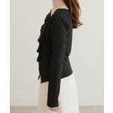 【natural couture】アシメボタンプルオーバー | NICE CLAUP / OLIVE des OLIVE　OUTLET | 詳細画像9 
