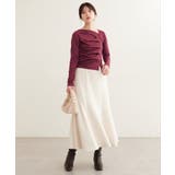 【natural couture】アシメボタンプルオーバー | NICE CLAUP / OLIVE des OLIVE　OUTLET | 詳細画像16 