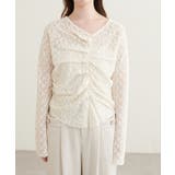【natural couture】フロントタックデザインレースカーディガ… | NICE CLAUP / OLIVE des OLIVE　OUTLET | 詳細画像6 