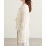 【natural couture】フロントタックデザインレースカーディガ… | NICE CLAUP / OLIVE des OLIVE　OUTLET | 詳細画像7 