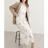 【one after another】オリジナル花柄キャミワンピース | NICE CLAUP / OLIVE des OLIVE OUTLET | 詳細画像1